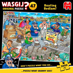 Wasgij Original 47 - Boating Bedlam - 1000 Piece Jigsaw Puzzle