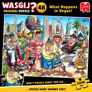 Wasgij Original 48 - What Happens In Vegas - 1000 Piece Jigsaw Puzzle