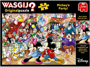 Wasgij Original Disney - Mickey's Party - 1000 Piece Jigsaw Puzzle