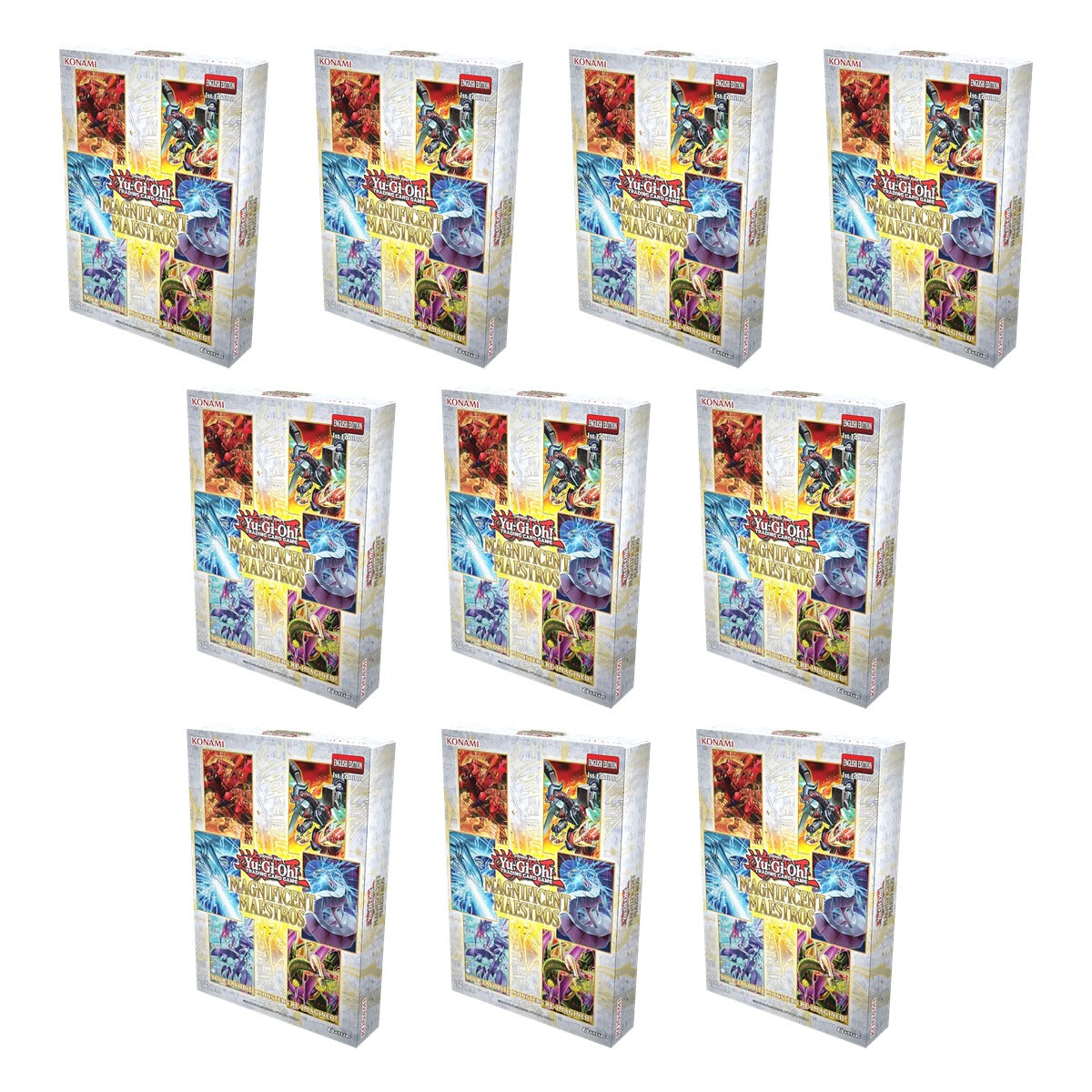 Yu-Gi-Oh! - Magnificent Maestros Tuckbox - Sealed Display (10 Boxes)